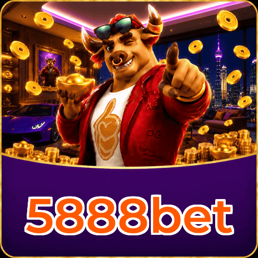 5888bet Logo - Bônus com Rollover Justo